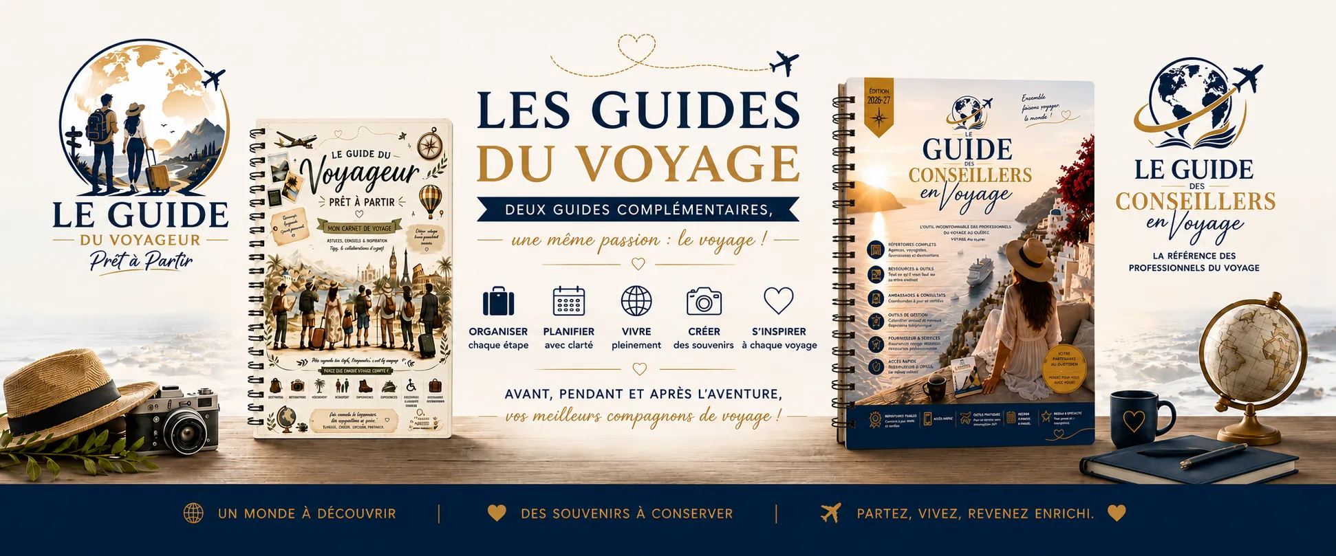 Le Guide du voyageur Prêt à partir — édition 2026-27, l'outil incontournable pour les voyageurs qui aimes être organisés