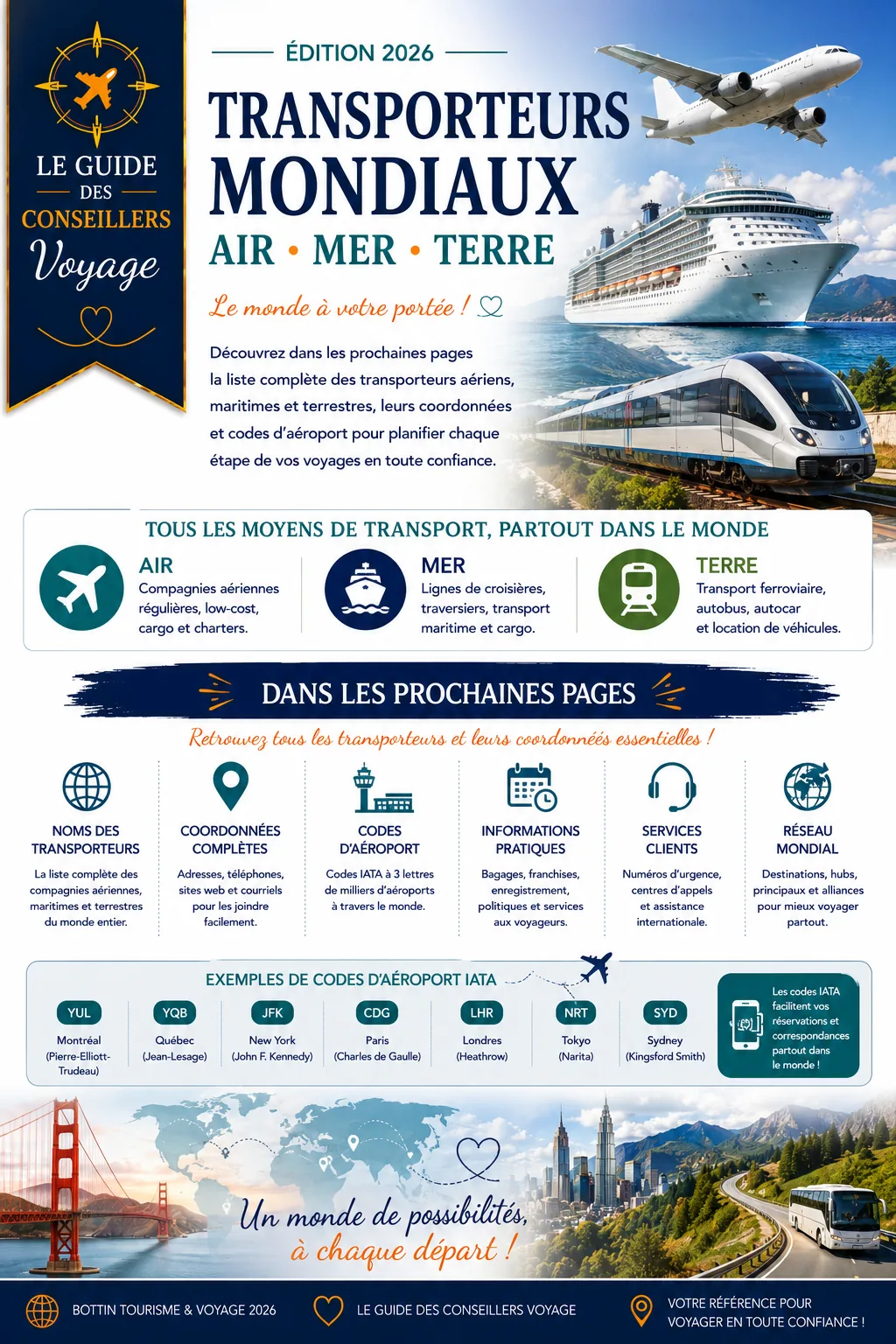 Aperçu des transporteurs